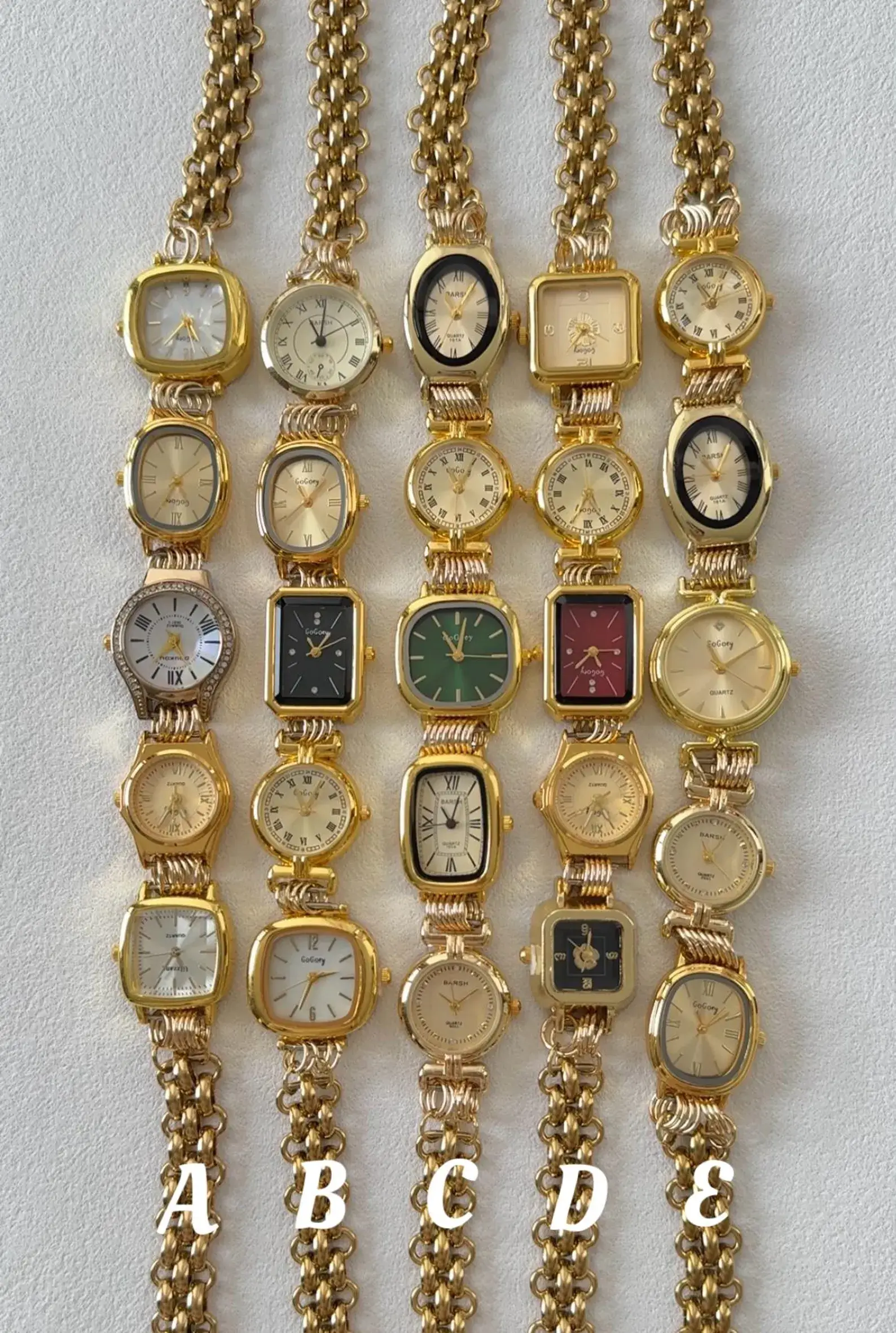 Statement handmade watch choker necklace popular with celebrities like Megan Thee Stallion