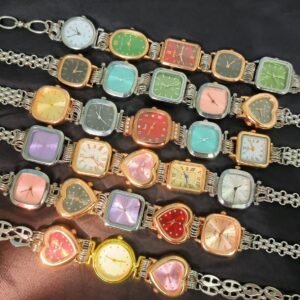 Handmade watch choker necklace ideal for rave and festival fashion