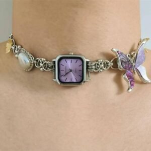 Custom handmade watch choker necklace ideal for everyday wear