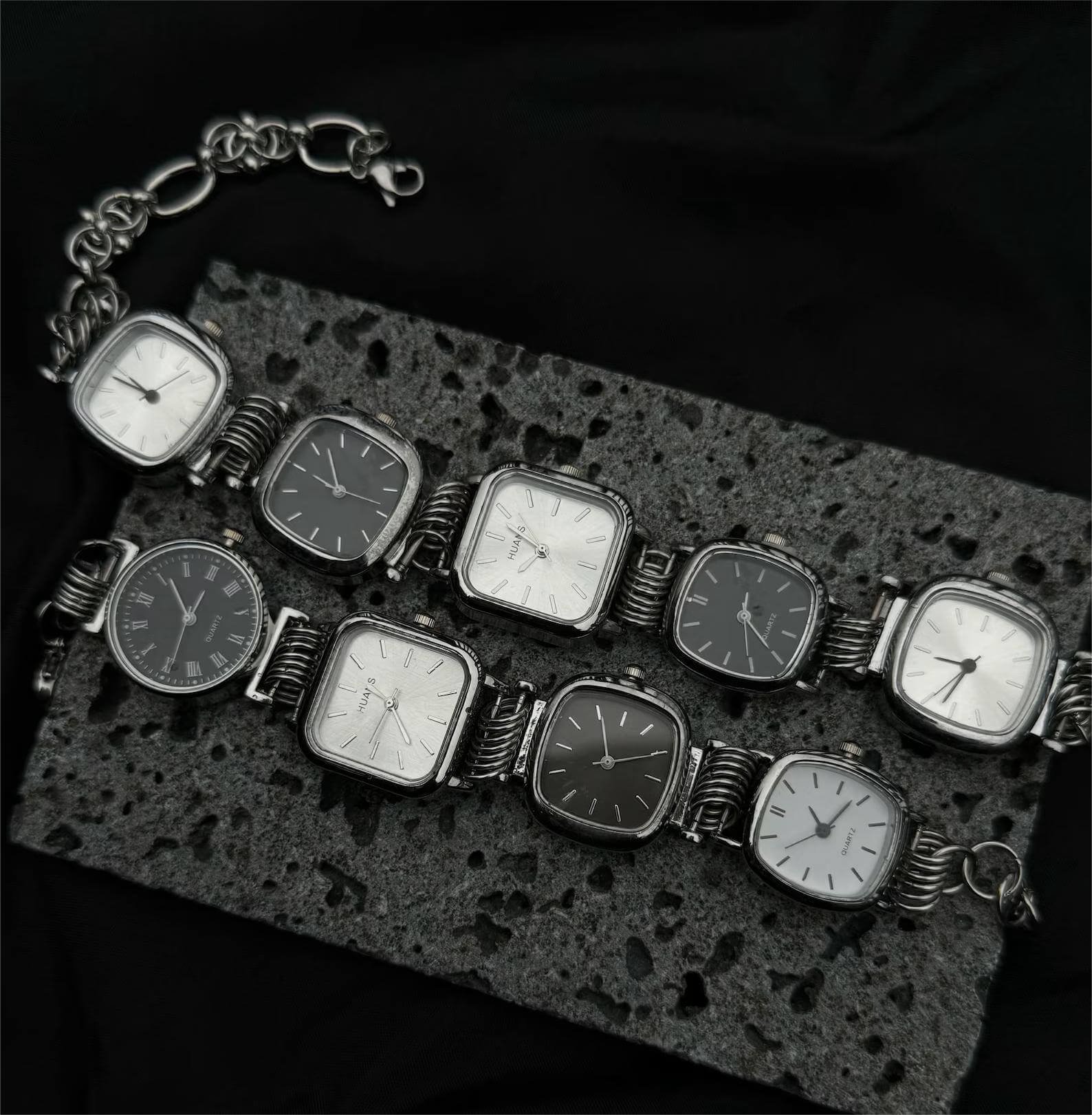 Vintage inspired handmade watch choker necklace worn by Ariana Grande
