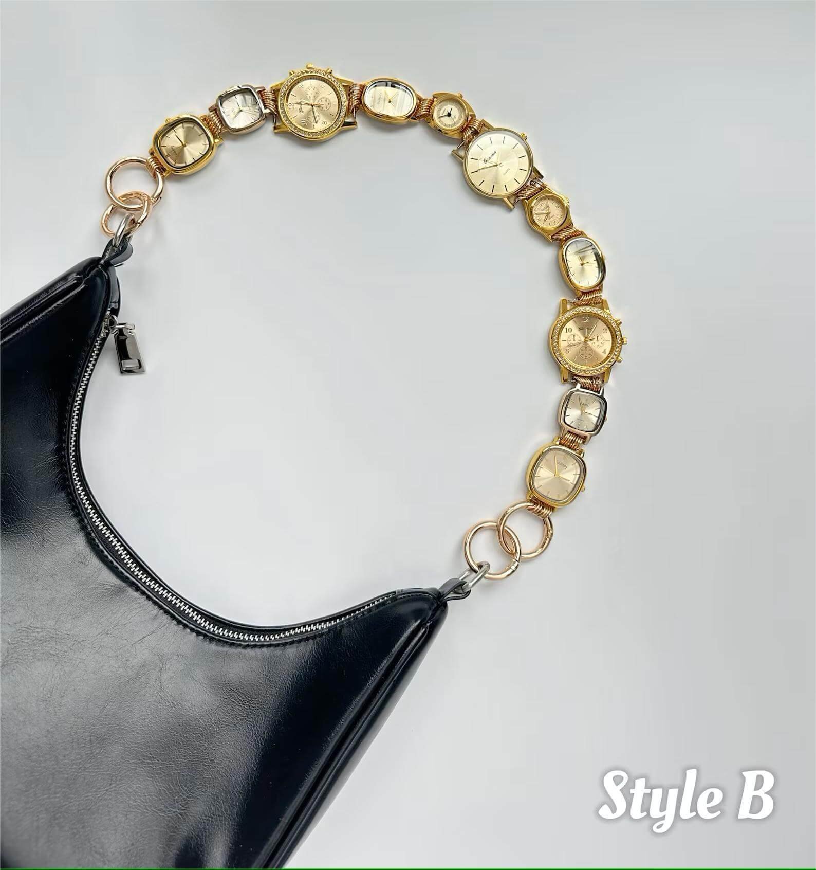 Turn heads with a custom engraved watch bag charm inspired by Zendaya, seen on today's fashion influencers.