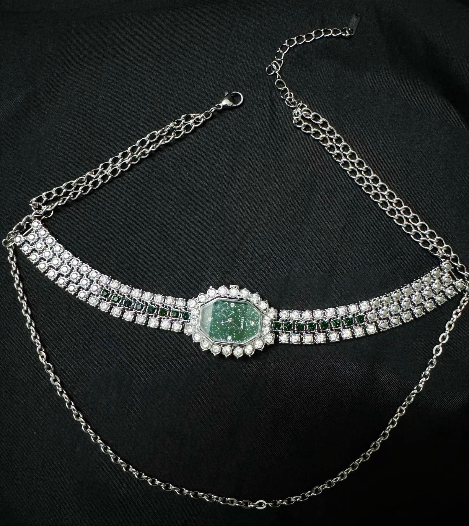 Handmade pendant watch choker necklace perfect for gift giving