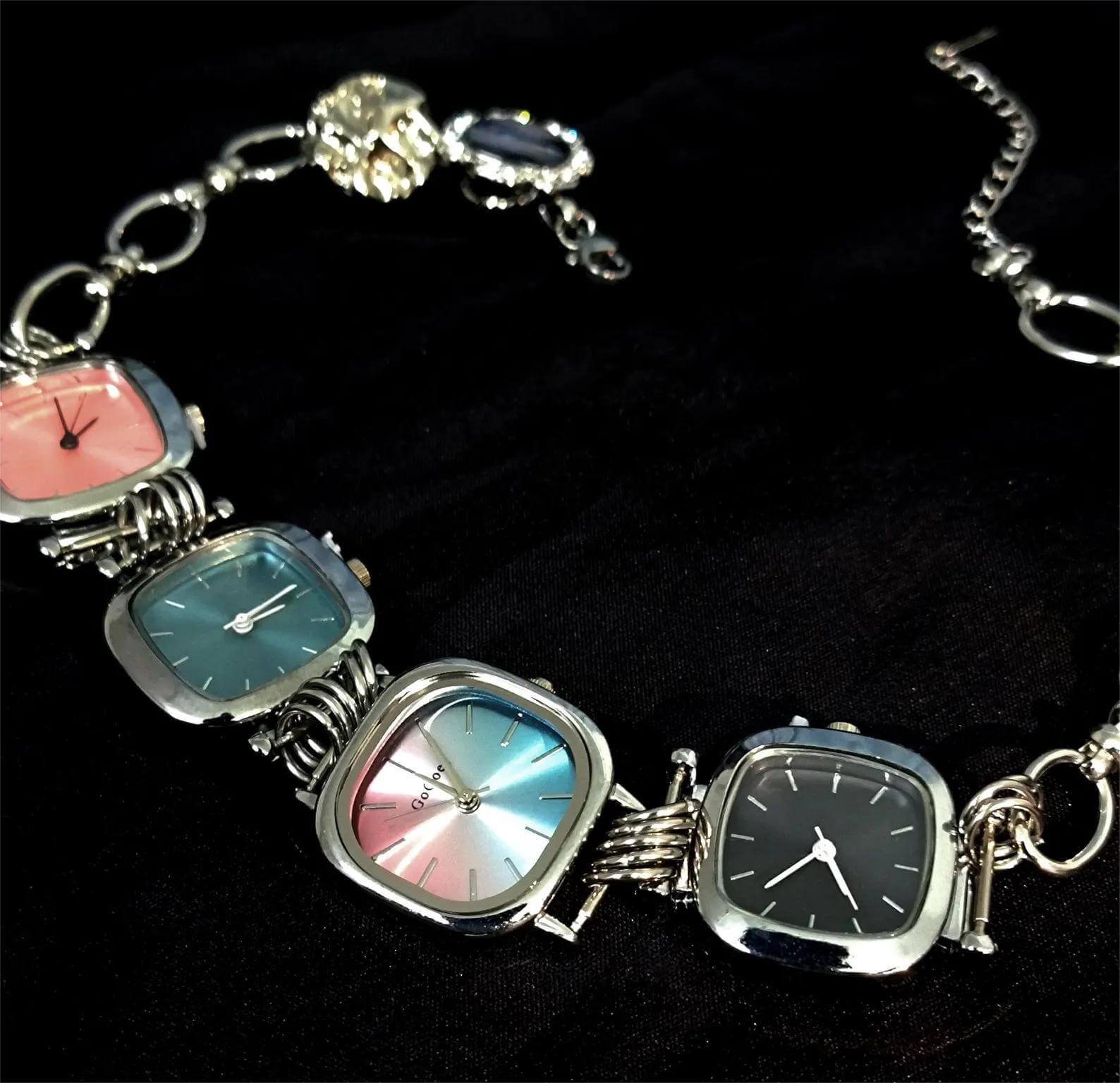 Custom handmade watch choker necklace perfect for gift giving