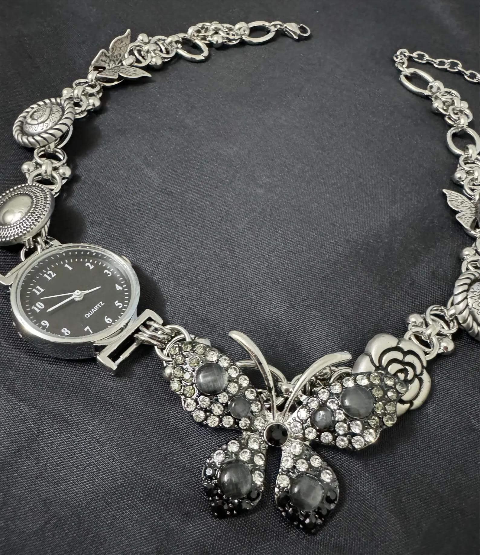 Handmade pendant watch choker necklace a viral accessory loved by Emma Chamberlain