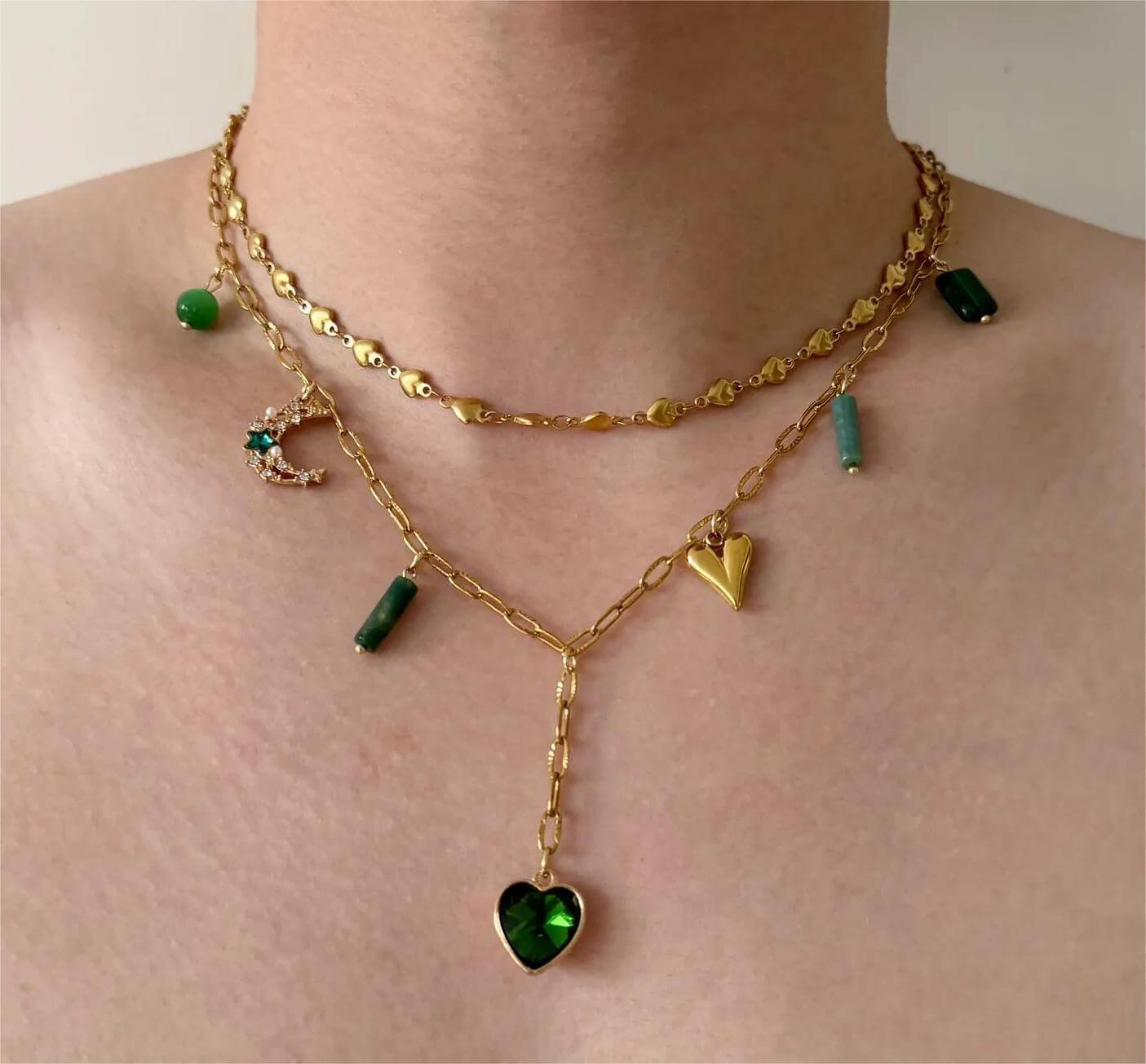 Handmade streetwear watch choker necklace worn by Dua Lipa