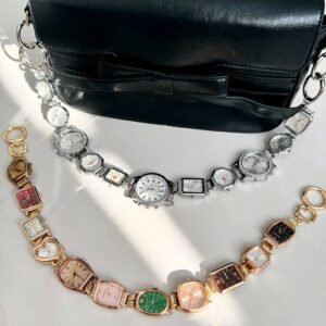 Pearl vintage bag chain for alternative fashion with Rihanna
