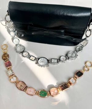 Pearl vintage bag chain for alternative fashion with Rihanna