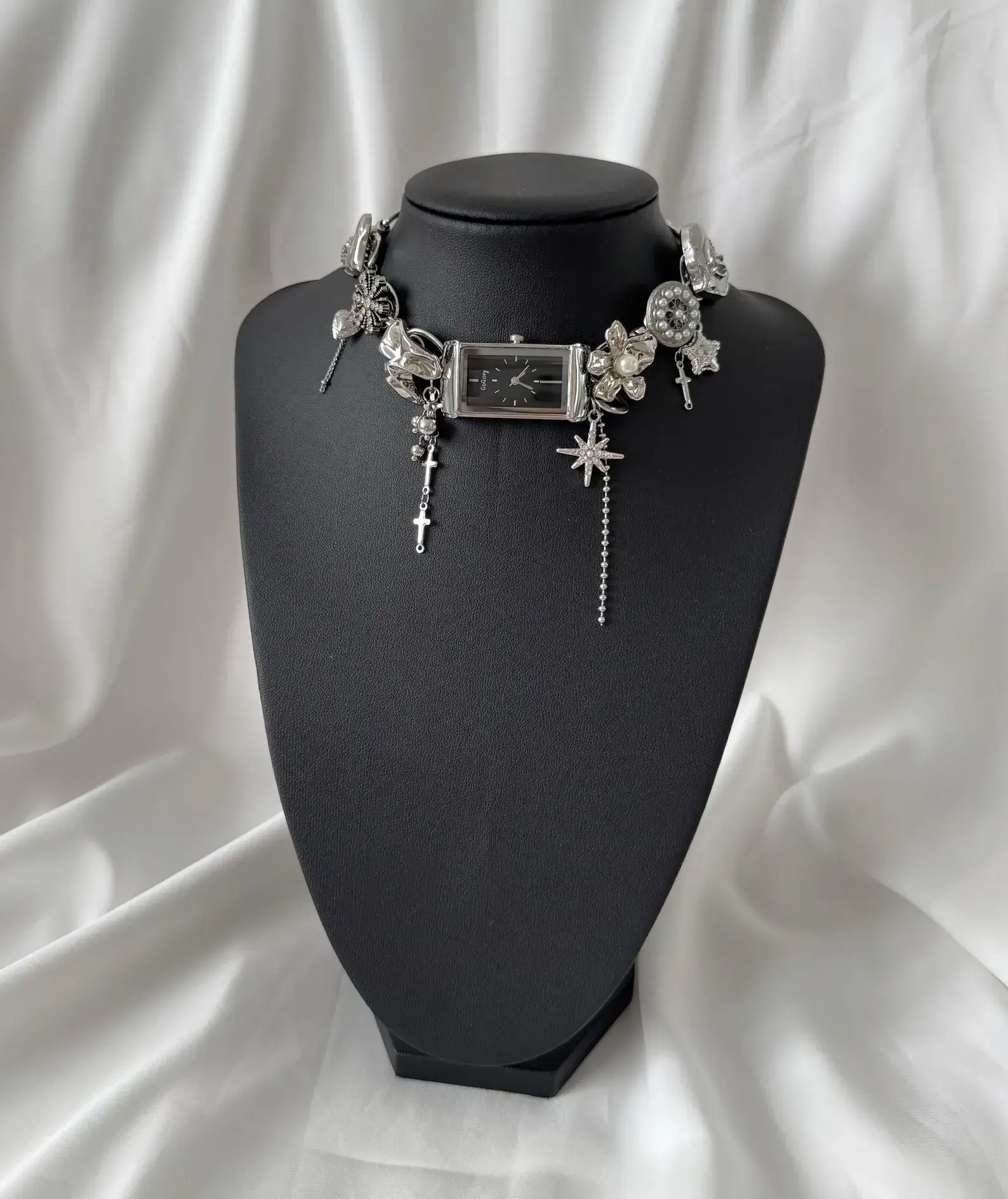 Fashion Statement Watch Necklace stylish watch choker necklace
