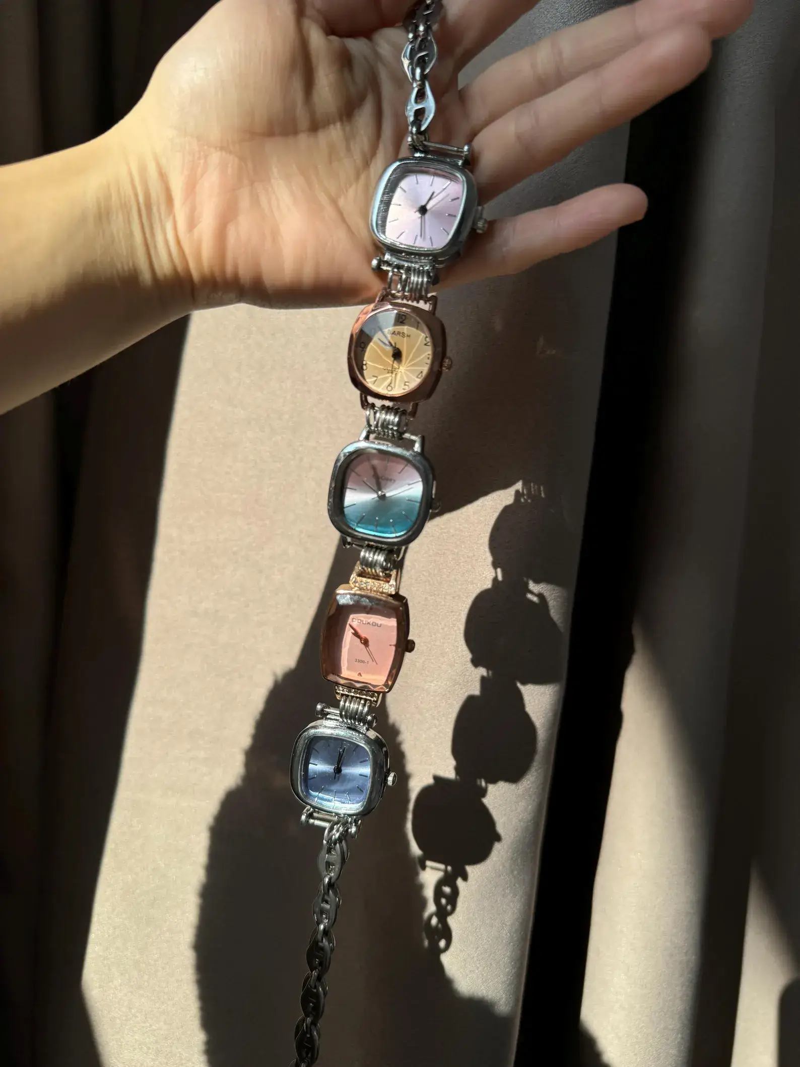 Luxury Vintage Pearl Watch Necklace stylish watch choker necklace