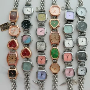 Unique Handmade Layered Watch Necklace stylish watch choker necklace