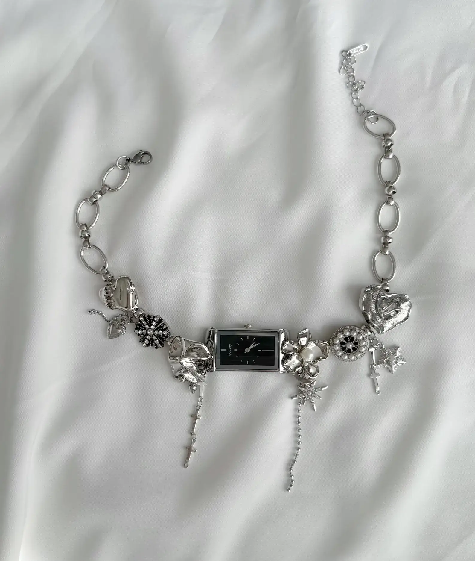 Fashion Statement Watch Necklace stylish watch choker necklace