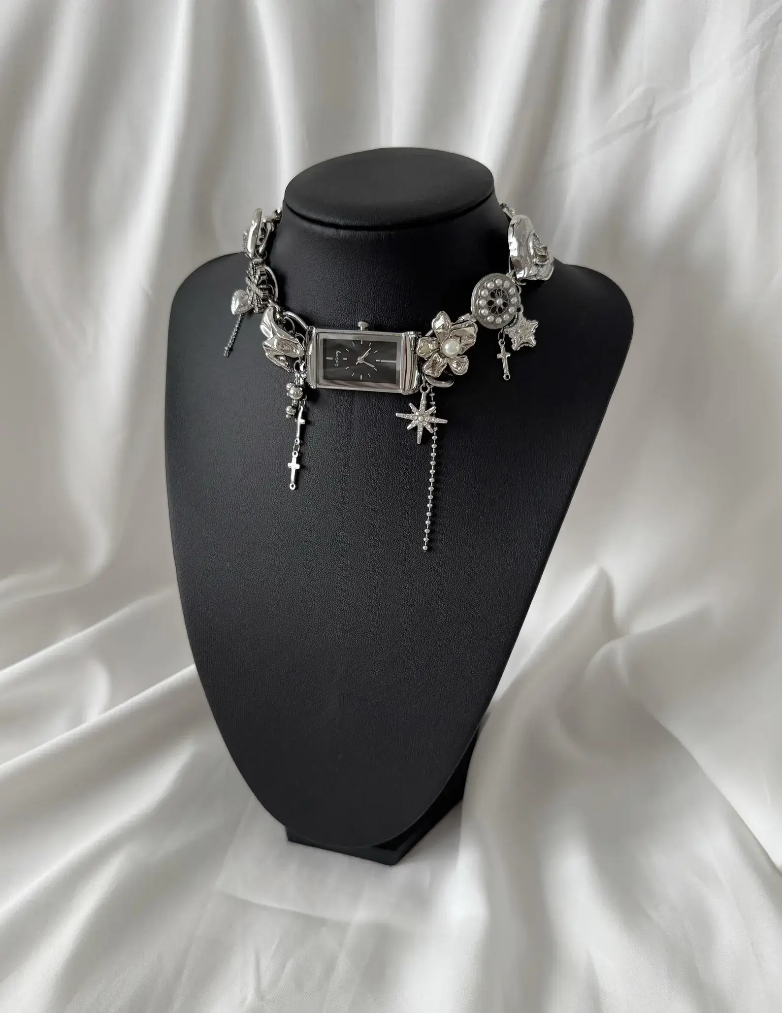 Fashion Statement Watch Necklace stylish watch choker necklace